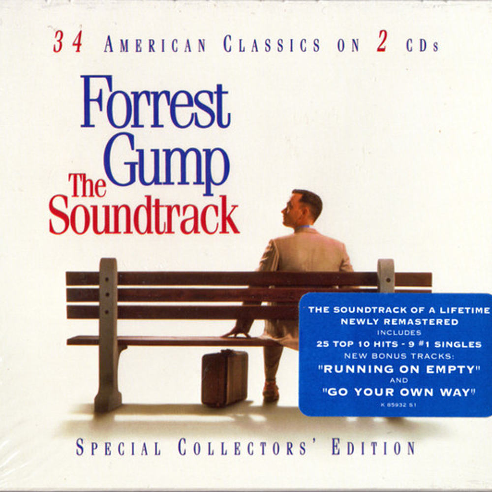 Various – Forrest Gump - The Soundtrack (2 x Cd Sellado)