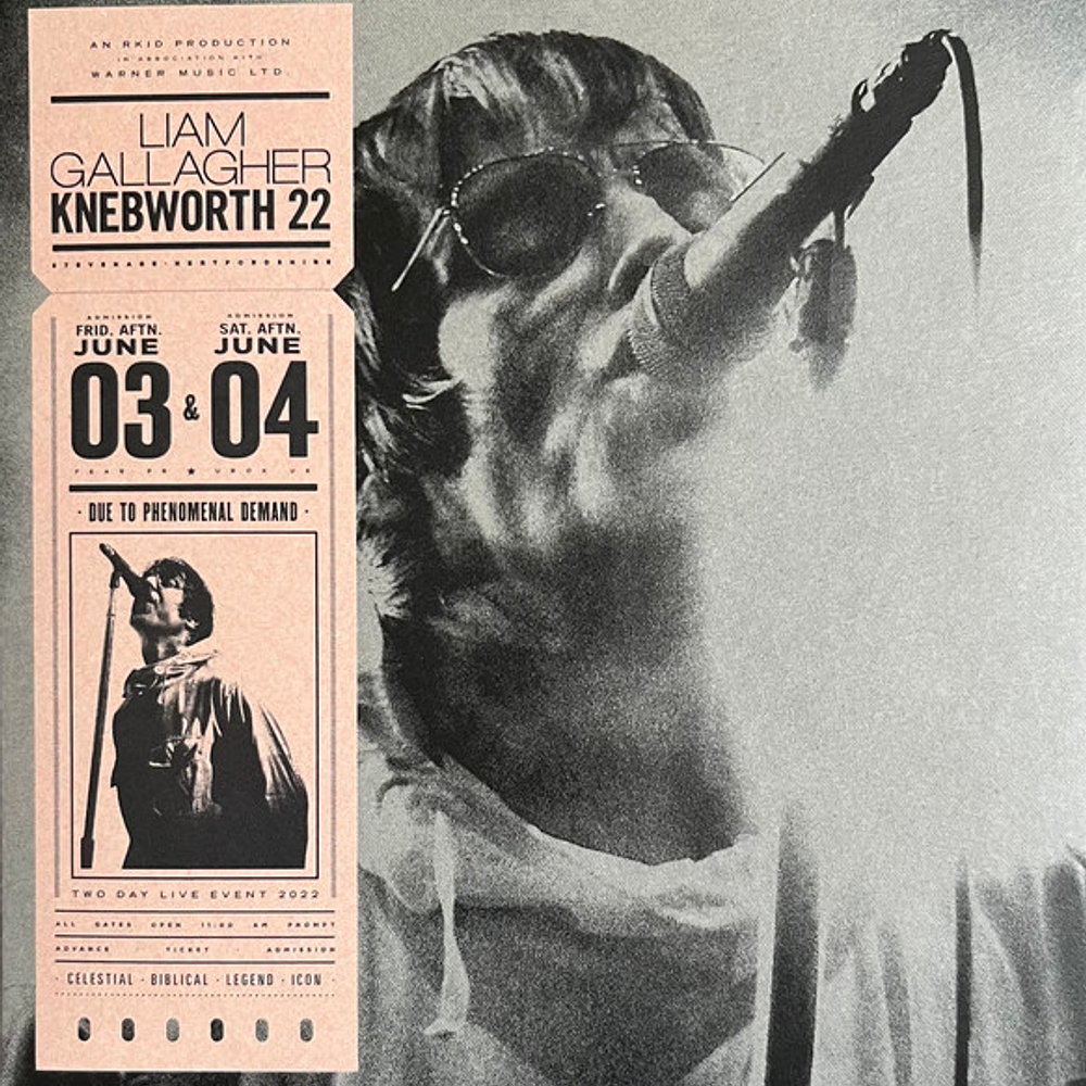 Liam Gallagher – Knebworth 22 (Cd Sellado)