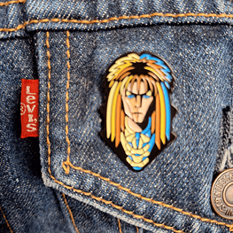 Pins - Bowie