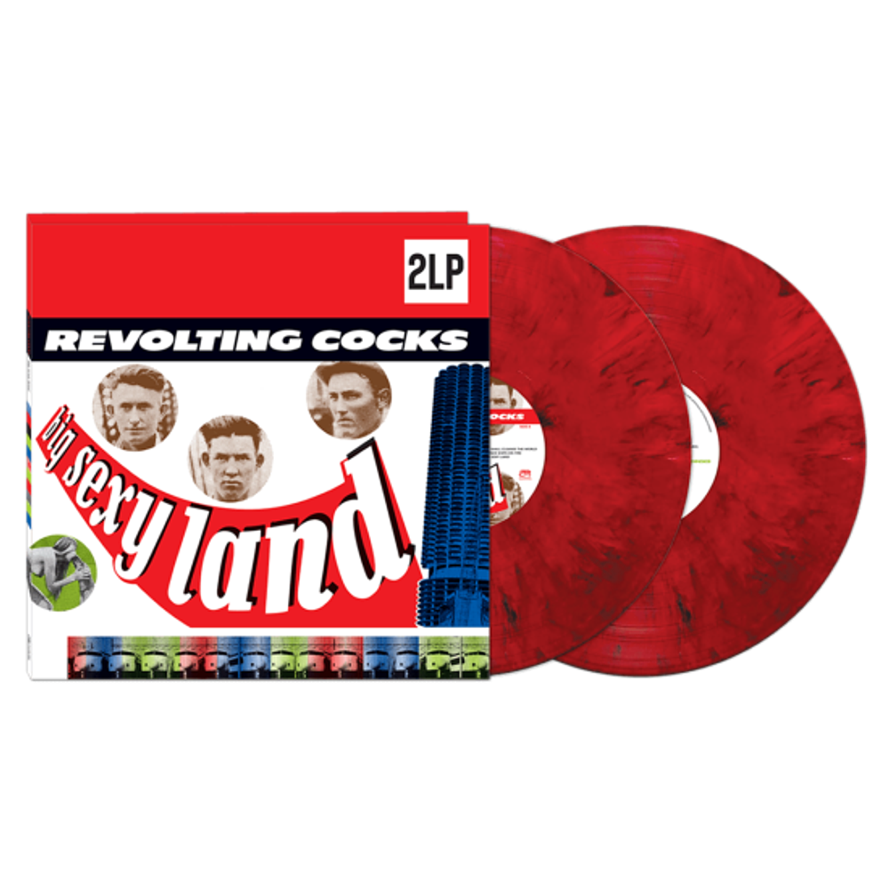 Revolting Cocks – Big Sexy Land (2 x Vinilo Deluxe Edition, Red Marble Sellado)