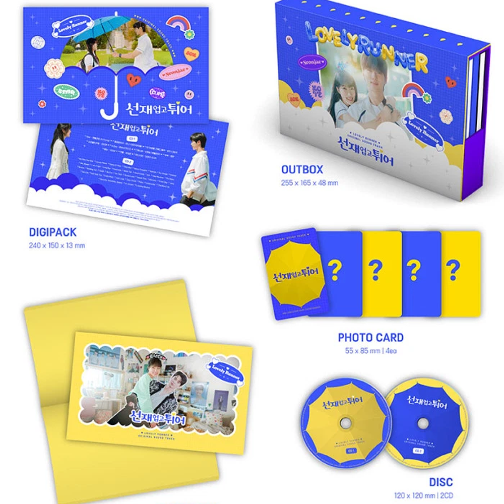 Lovely Runner - OST + ECLIPSE Special Mini Album (Box Kdrama Sellado)