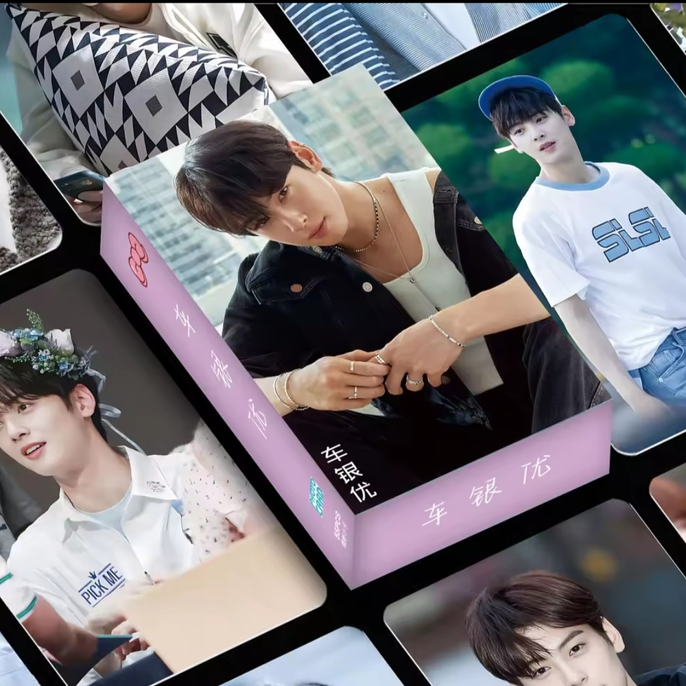 Cha Eun-woo - 50 Photocards (No Oficial)