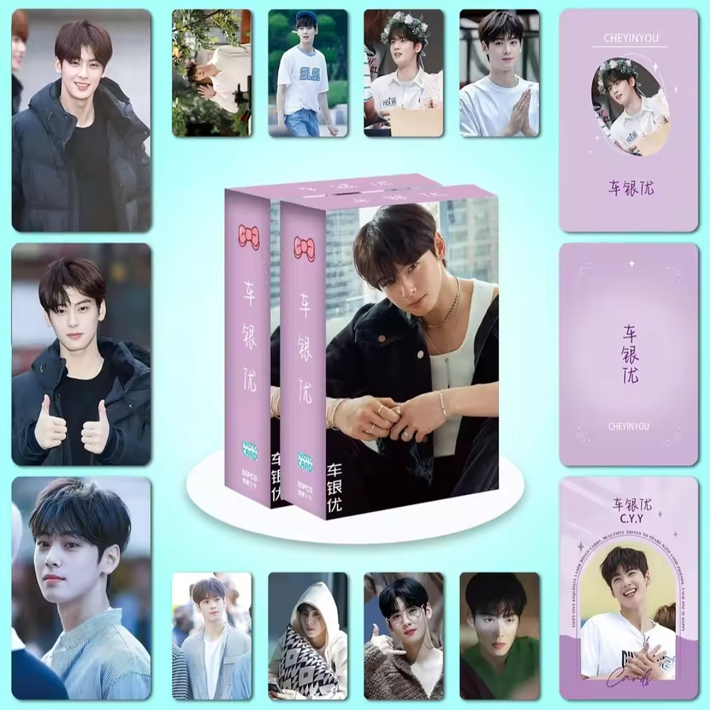 Cha Eun-woo - 50 Photocards (No Oficial)