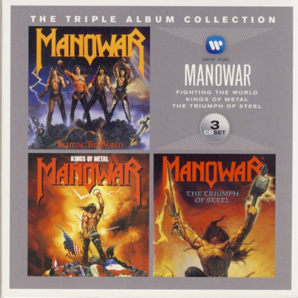 Manowar - The Triple Album Collection (3 CD's Box)