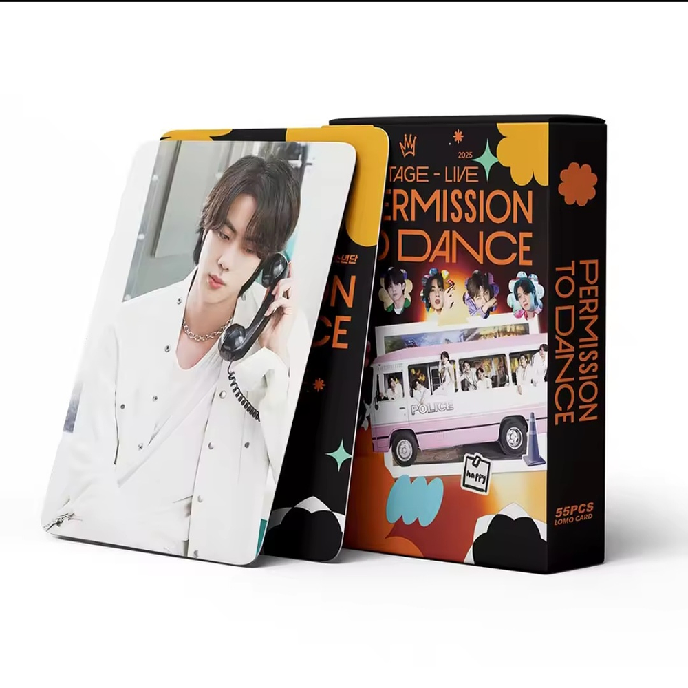 Bts Permission to Dance - 55 Photocards (No Oficial) Set A