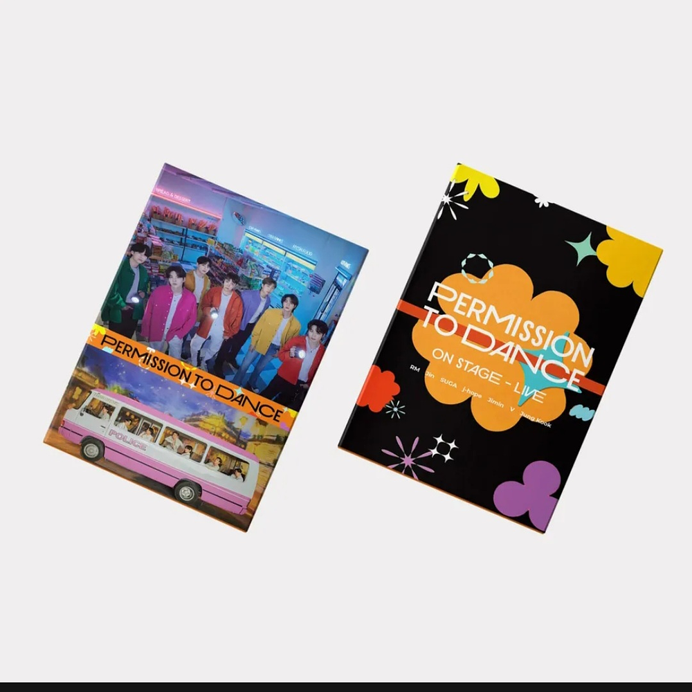 Bts Permission to Dance - 55 Photocards (No Oficial) Set B