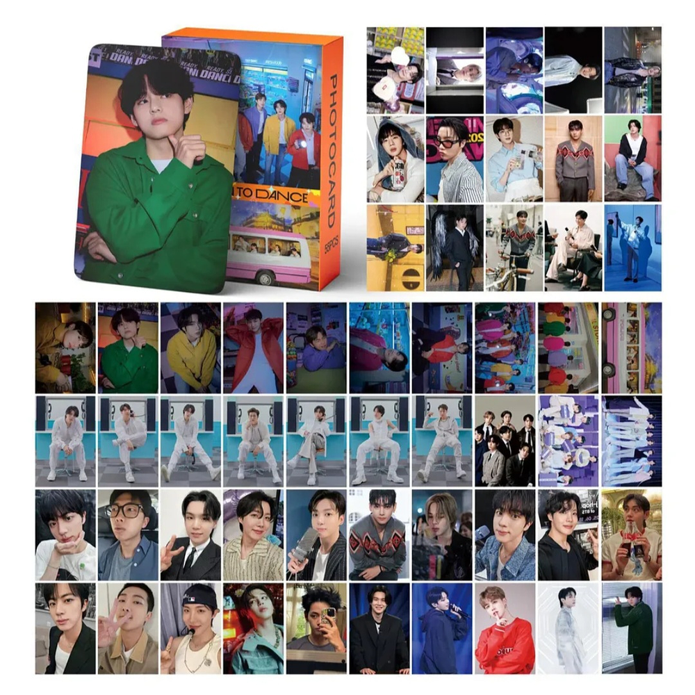 Bts Permission to Dance - 55 Photocards (No Oficial) Set B
