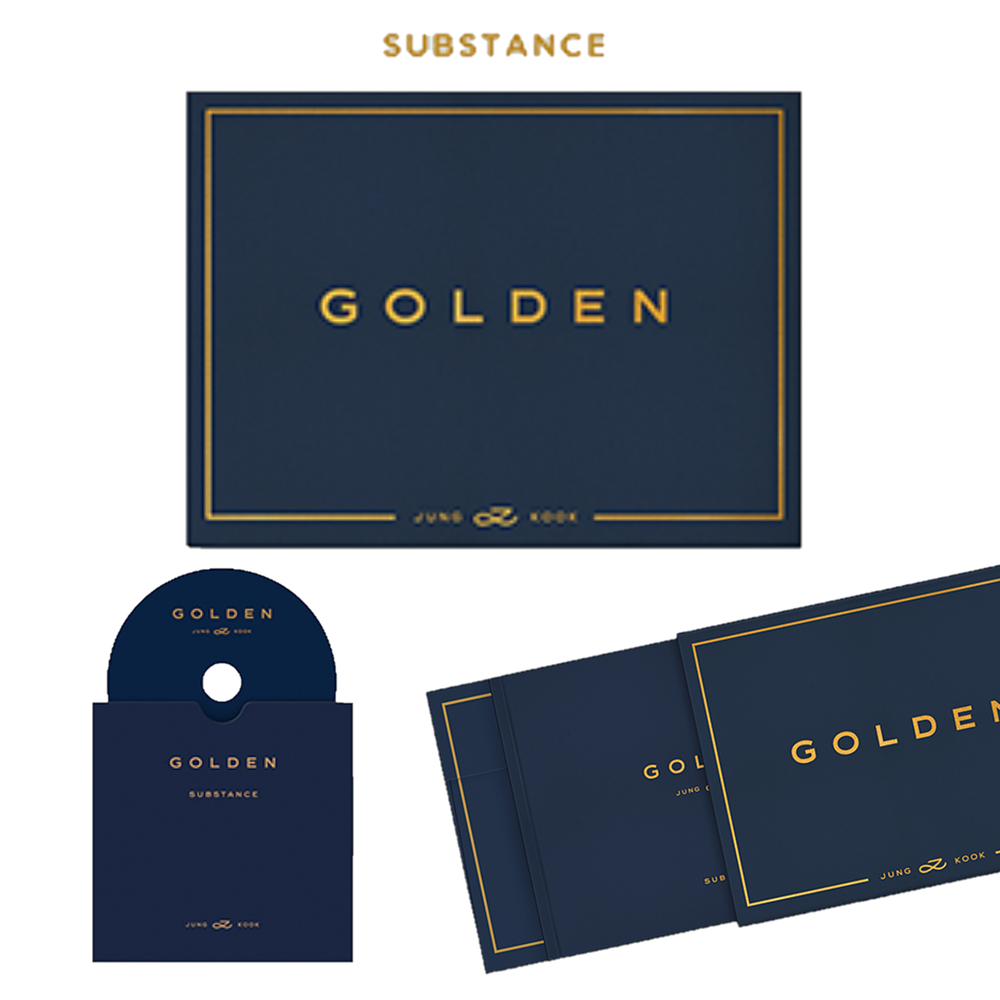 Jungkook (BTS)  – Golden Version Substance (Book Case Cd Sellado)