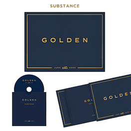 Jungkook (BTS)  – Golden Version Substance (Book Case Cd Sellado)