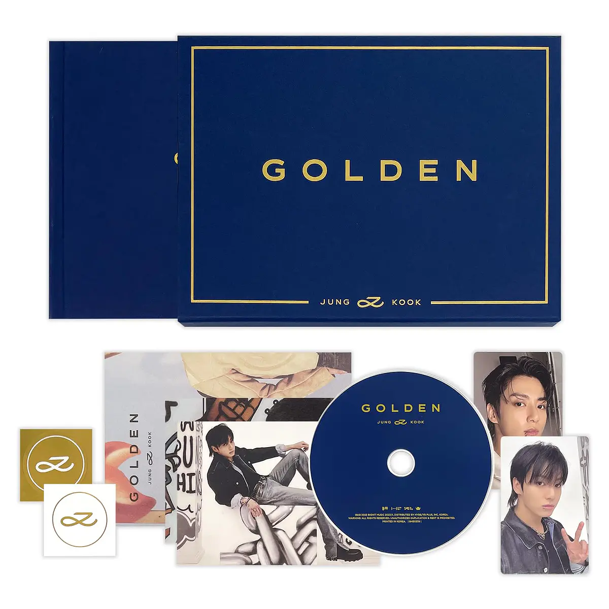 Jungkook (BTS) – Golden Version Substance (Book Case Cd Sel