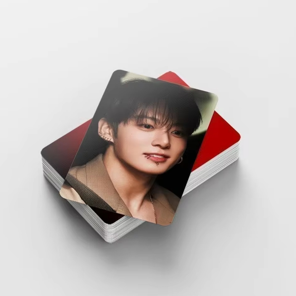 Set Photocards Jungkook Bts - 92 Pcs (60 Photocards + 32 Stickers) No Oficial