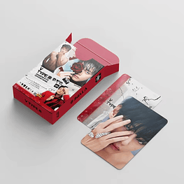 Set Photocards V Bts - 92 Pcs (60 Photocards + 32 Stickers) No Oficial