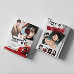 Set Photocards V Bts - 92 Pcs (60 Photocards + 32 Stickers) No Oficial