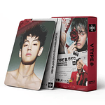 Set Photocards V Bts - 92 Pcs (60 Photocards + 32 Stickers) No Oficial