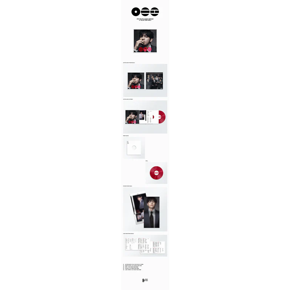 [PREVENTA] 방탄소년단 (BTS) - ﻿﻿﻿ARIRANG LP Standard Vinyl (V Velvet Red)