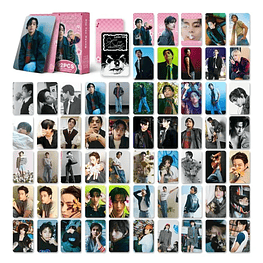 Set Photocards V Bts - 92 Pcs (60 Photocards + 32 Stickers) No Oficial