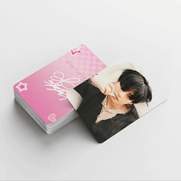 Set Photocards V Bts - 92 Pcs (60 Photocards + 32 Stickers) No Oficial