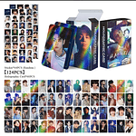 Set Photocards Jungkook Bts - 124 Pcs (60 Photocards + 64 Stickers) No Oficial