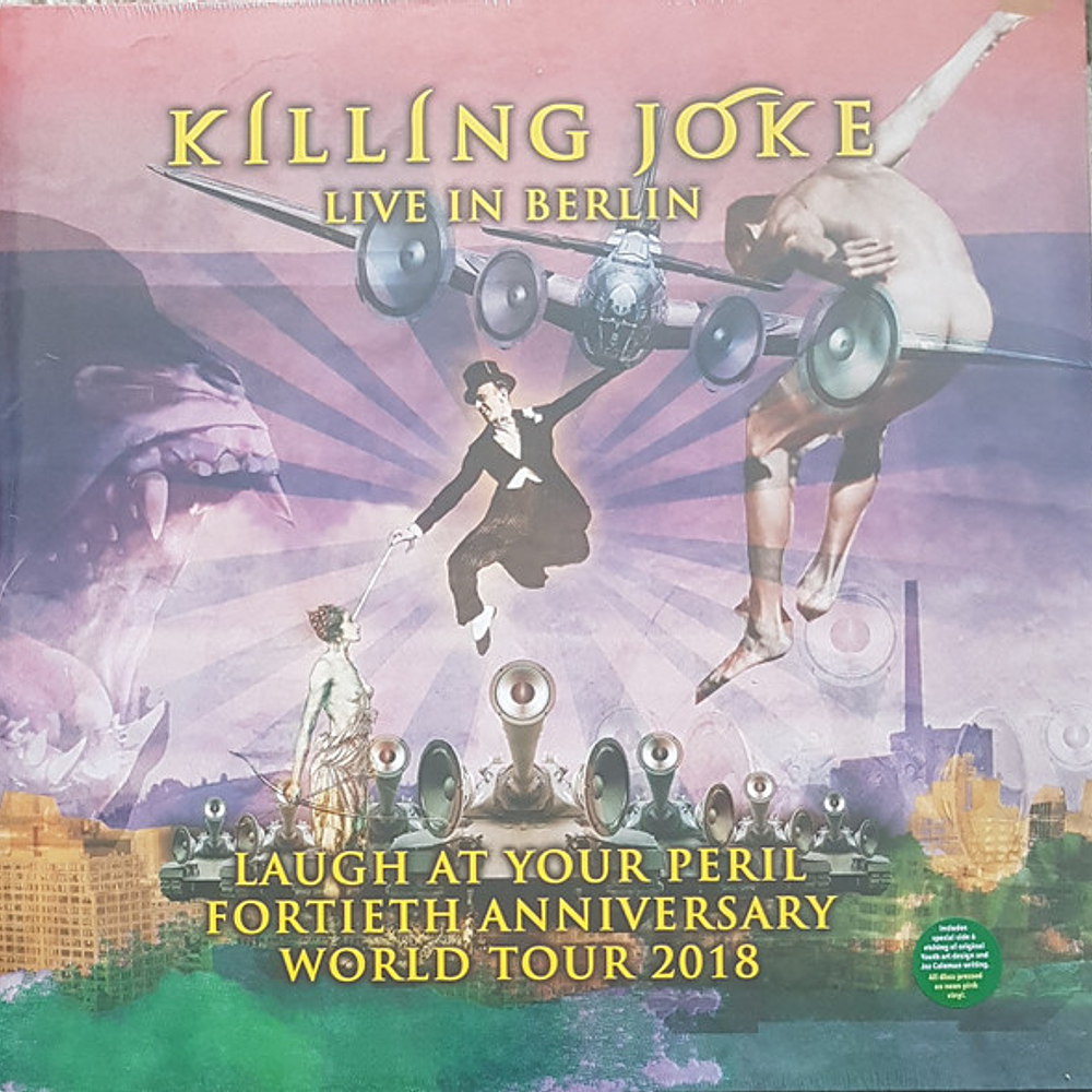 Killing Joke - Laugh At Your Peril, Live In Berlin (3 Vinilos)