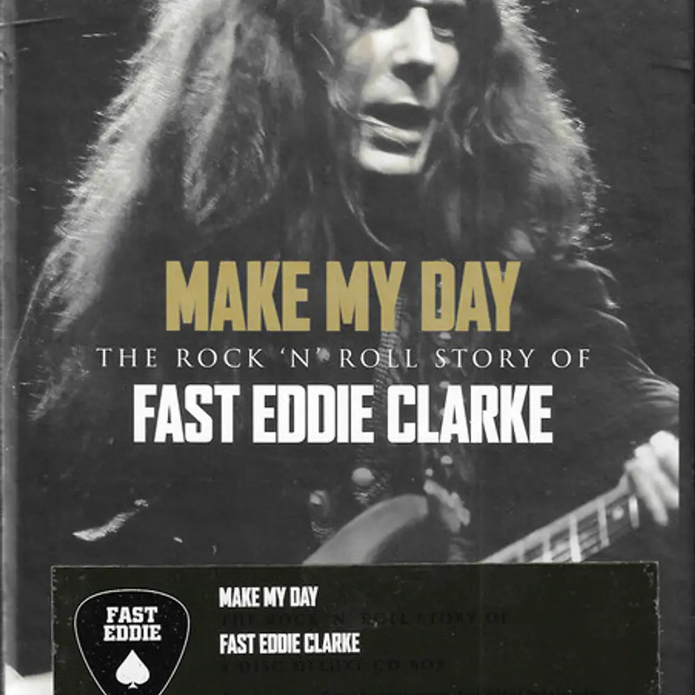 Fast Eddie Clarke - Make Me Day - The Rock'n'Roll History Of ... (4CD's, Deluxe Edition , Cofre)