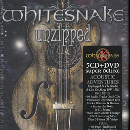 Whitesnake - Unzipped (5CD's + DVD, Cofre Sellado)