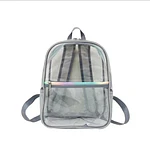 Mochila Transparente K-pop Gris