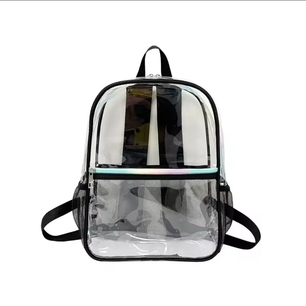 Mochila Transparente K-pop Negra