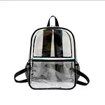 Mochila Transparente K-pop Negra