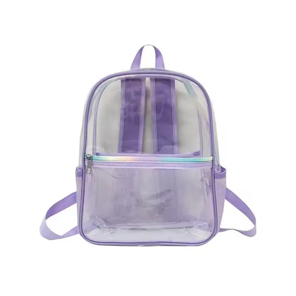 Mochila Transparente K-pop Lila