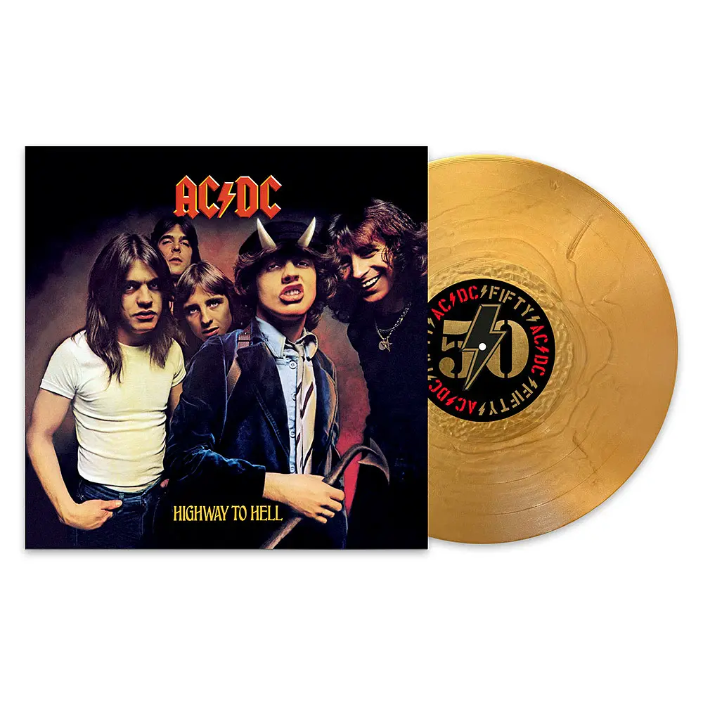 AC/DC – Highway To Hell (Vinilo Gold, 180g, 50th Anniversary Sellado)