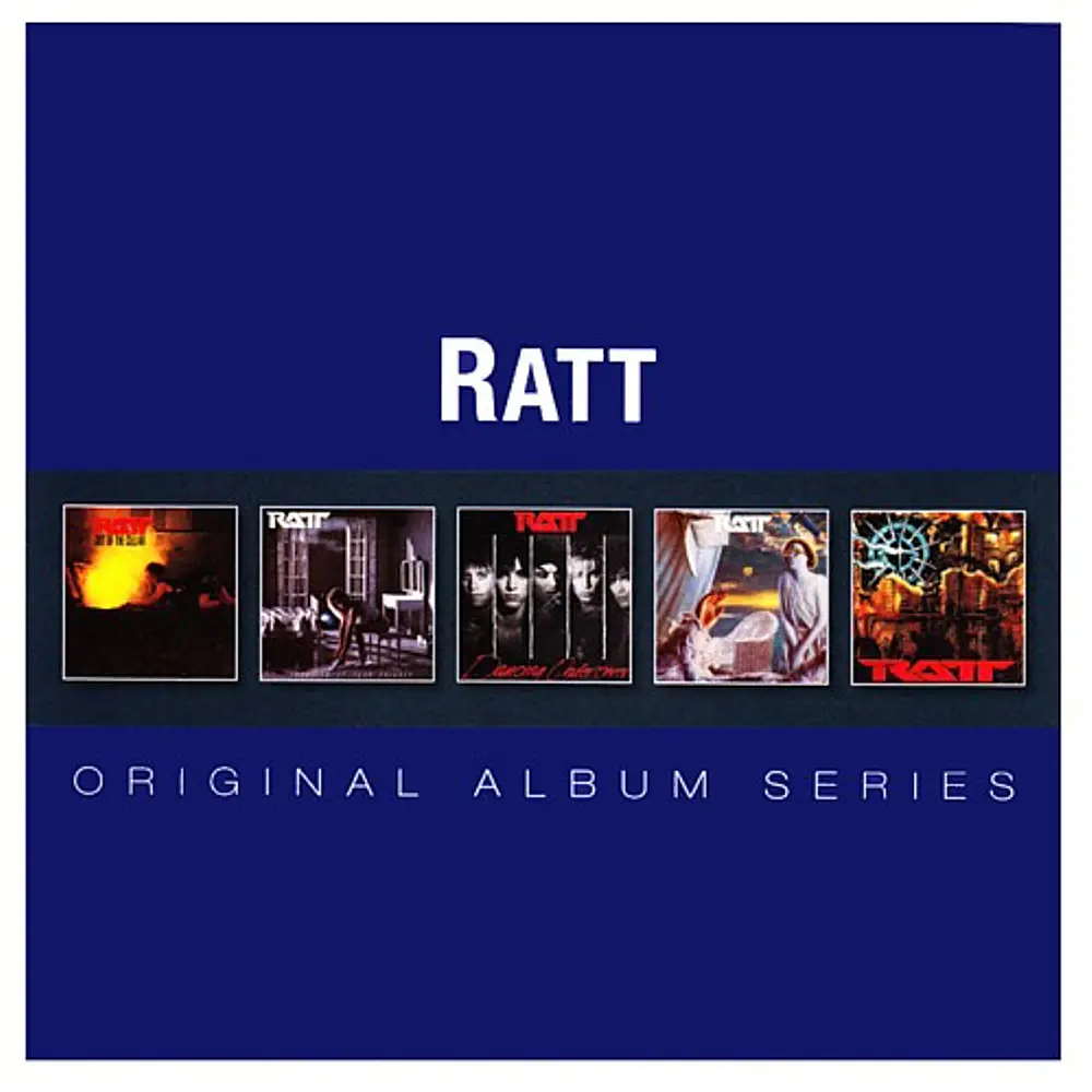 Ratt - Original Album Series (5 CD's Box Sellado)