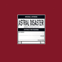 Coil - Astral Disaster Session Un/Finished Music Vol.2 (Vinilo Usado, Disco Negro) (NM)