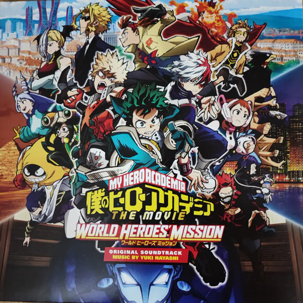 Yuki Hayashi – My Hero Academia: World Heroes' Mission (Original Motion Picture Soundtrack) (2 x Vinilo Sellado)