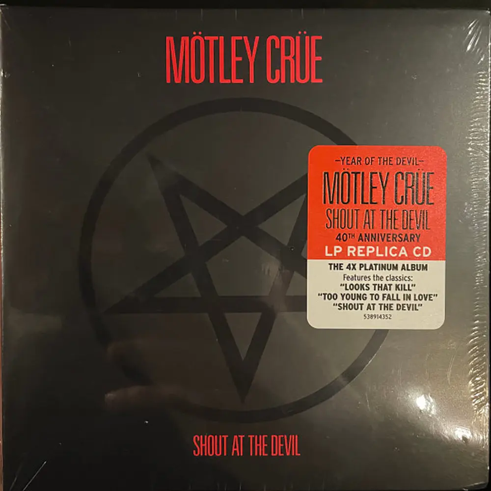 Motley Crue - Shout At The Devil (CD Digipack Sellado)
