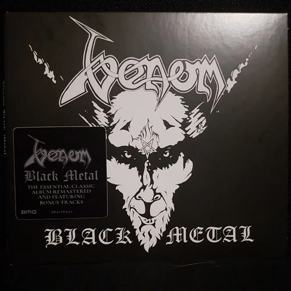 Venom -Black Metal (CD Digipack Sellado)