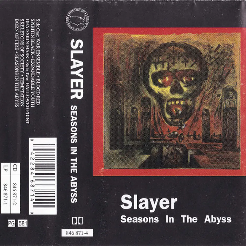 Slayer - Season In The Abyss (Cassette Usado) (NM)
