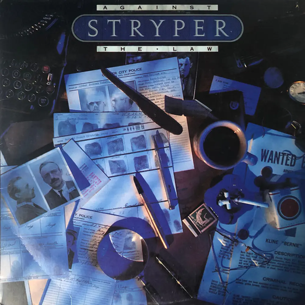 Stryper - Against The Law (Vinilo Edicion Original Usado, Sin Inserto)