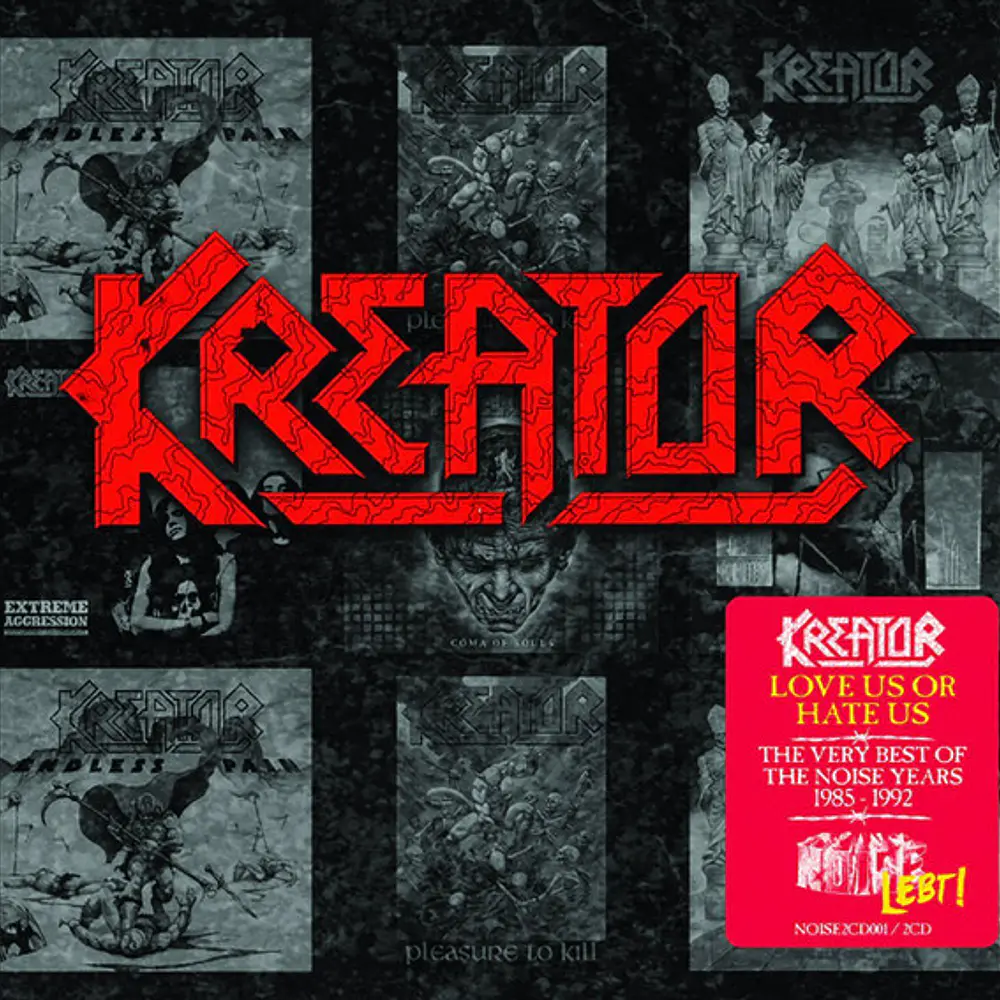 Kreator - Love Us Or Hate Us, The Very Best Of Noise Years 1985 - 1992 (2CD's, Sellado)