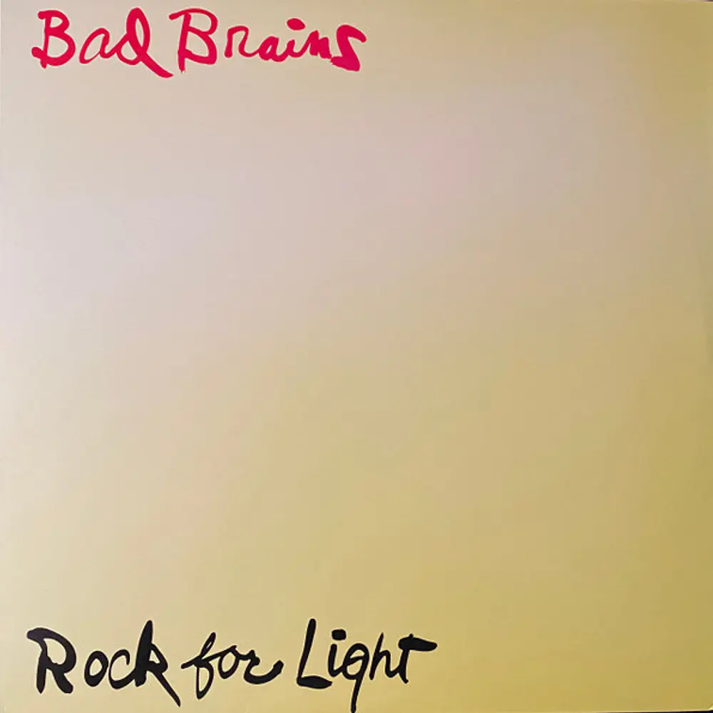 Bad Brains - Rock For Light (Vinilo Simple Usado) (NM) (Sin Inserto)