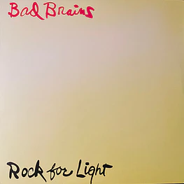 Bad Brains - Rock For Light (Vinilo Simple Usado) (NM) (Sin Inserto)