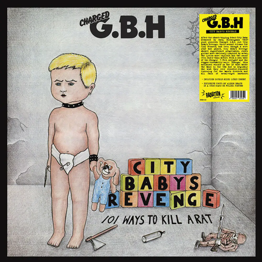 Charged G.B.H - City Baby's Revenge (Vinilo Sellado) 