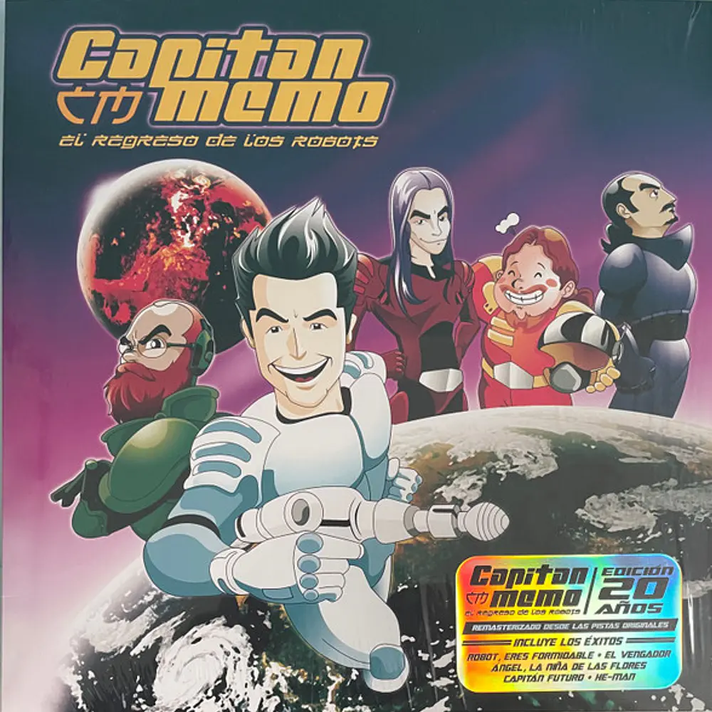 Capitán Memo  – El Regreso de Los Robots (Vinilo Sellado)