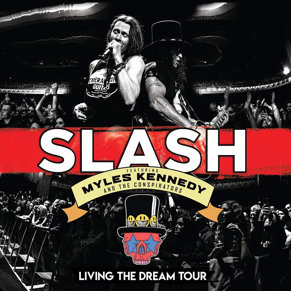 Slash Featuring Myles Kennedy And The Conspirators – Living The Dream Tour (3 x Vinilo Sellado)