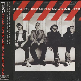 U2 - How To Dismantle An Atomic Bomb (CD Jewel Japones Con Obi, Usado) (NM) 