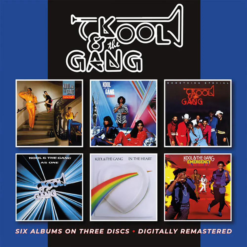 Kool & The Gang - Ladies´Night/ Celebrate!, Something Special, As One, In the Heart, Emergency, (3CD's, Box Sellado) 