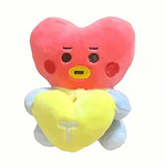 BTS- Llavero Peluche BT21 corazon (no oficial)