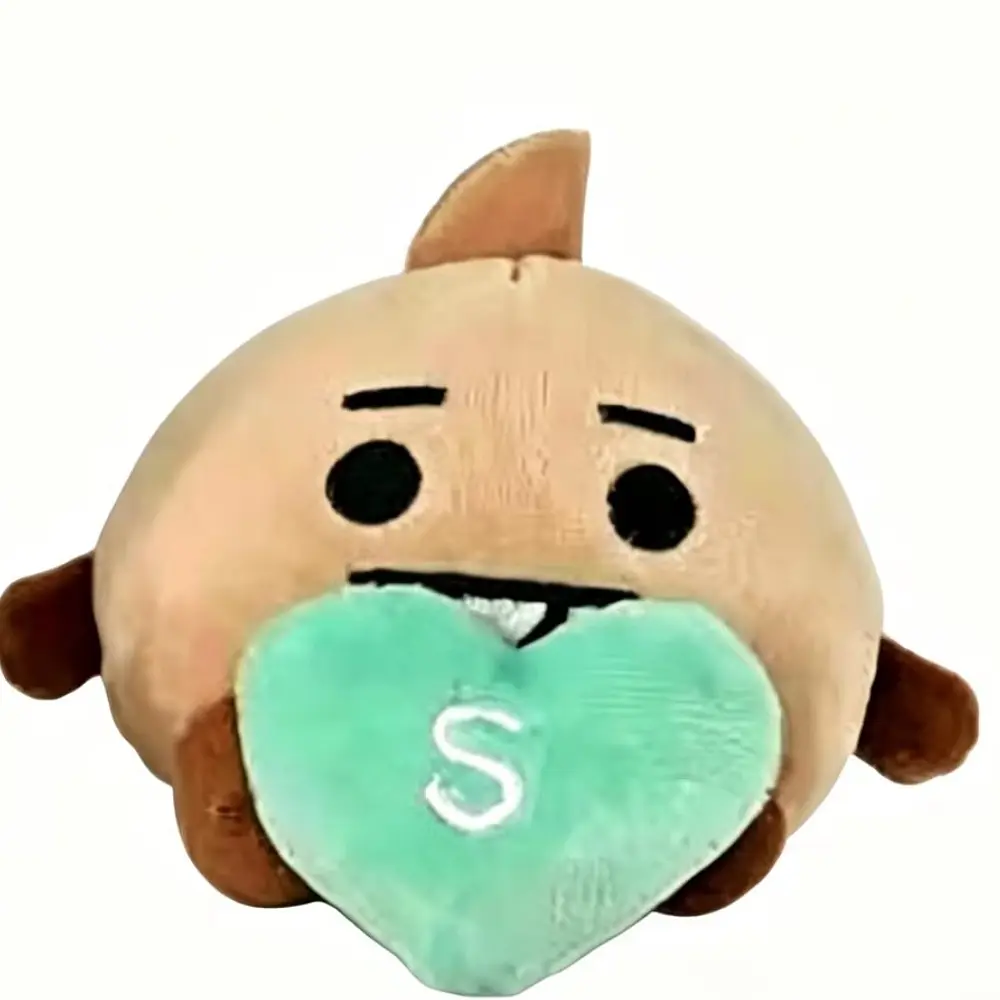 BTS- Llavero Peluche BT21 corazon (no oficial)