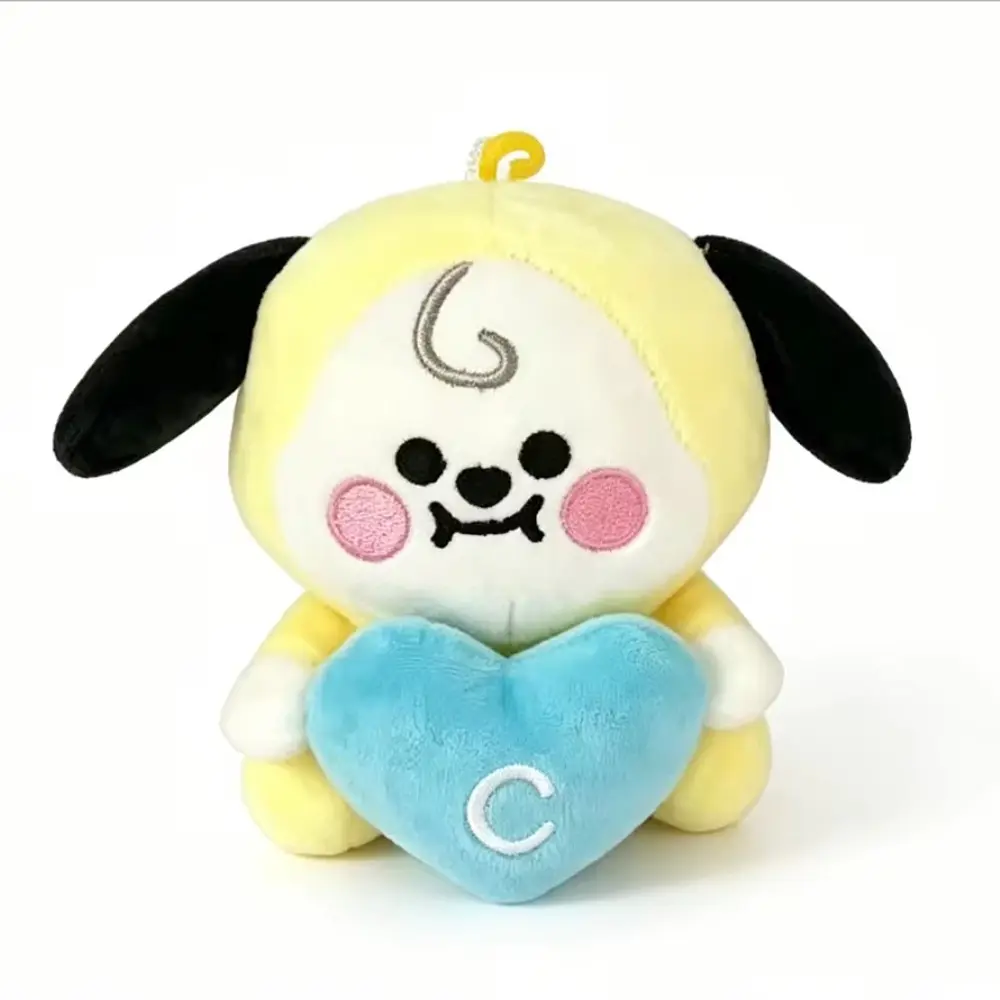 BTS- Llavero Peluche BT21 corazon (no oficial)