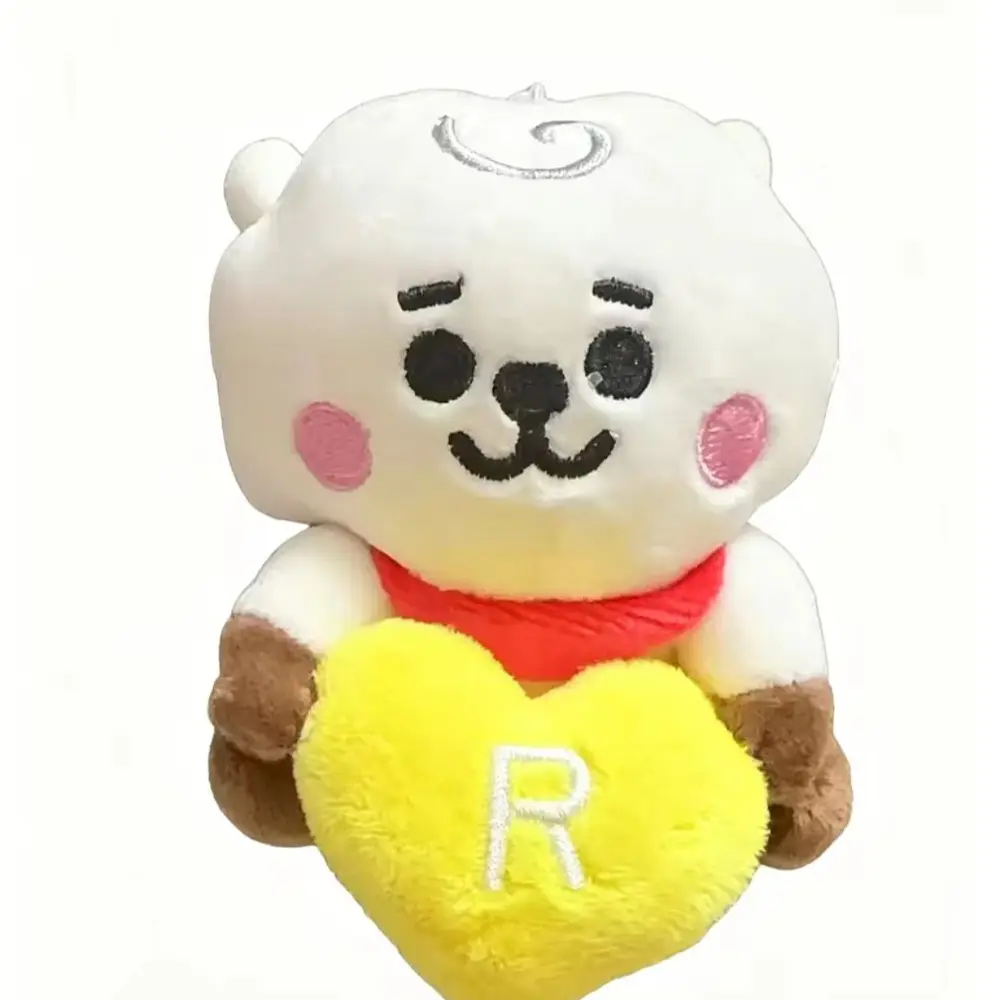 BTS- Llavero Peluche BT21 corazon (no oficial)