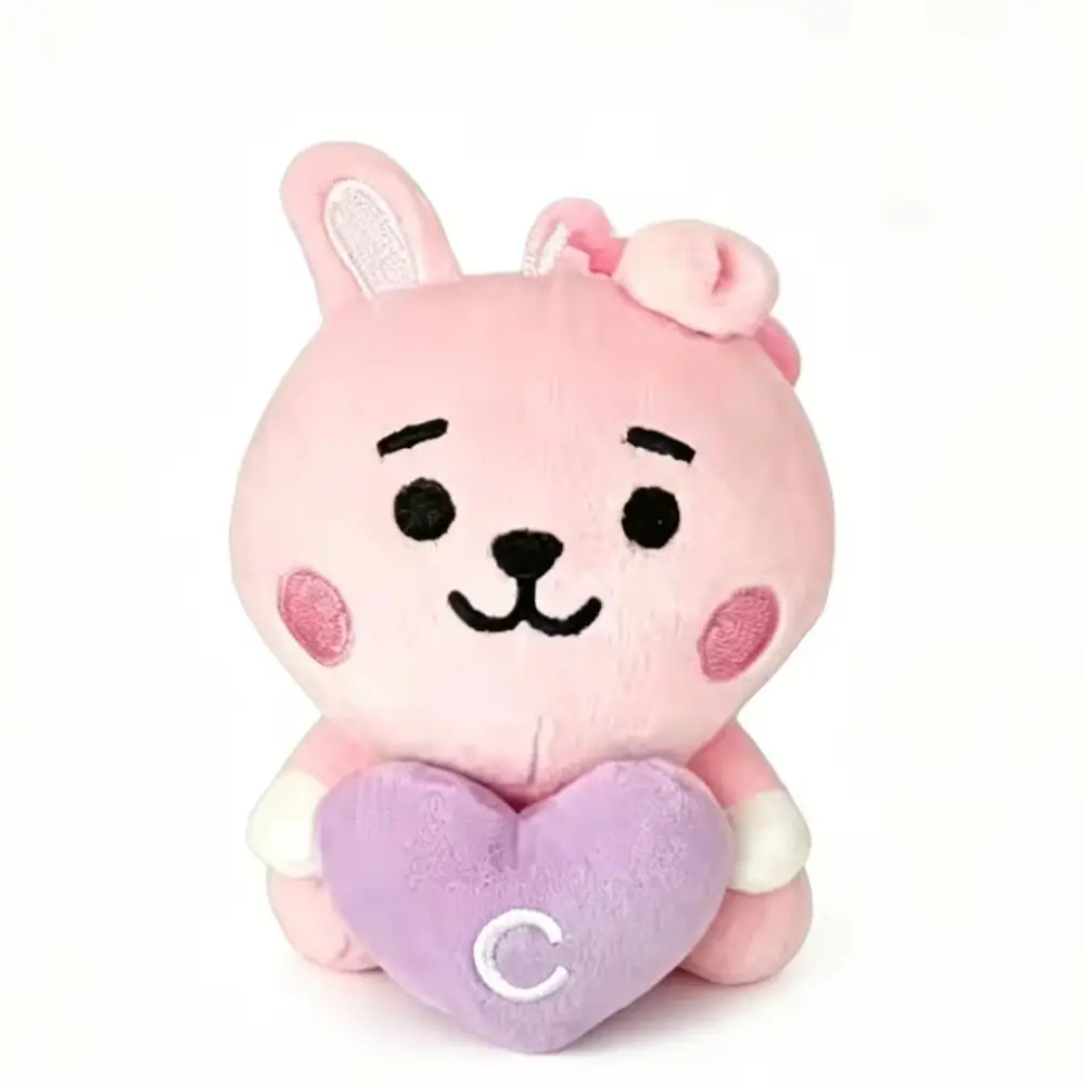 BTS- Llavero Peluche BT21 corazon (no oficial)
